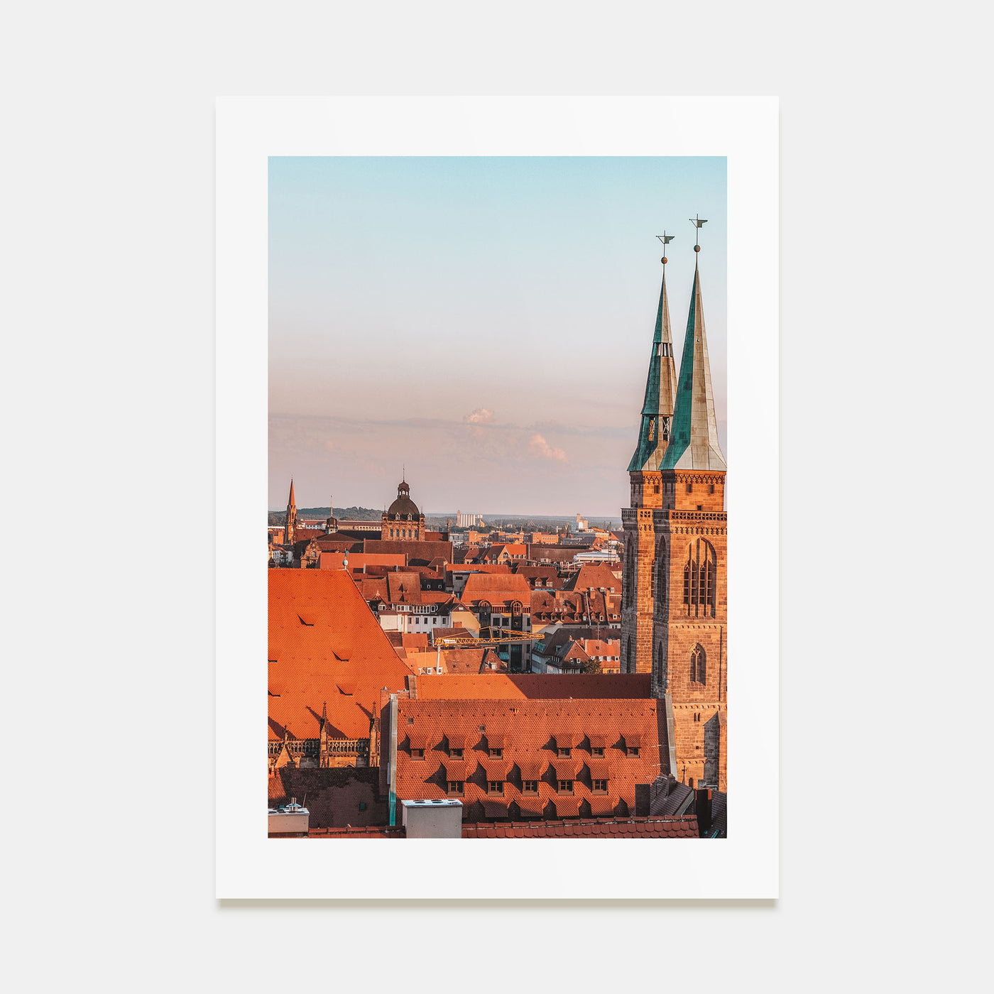 Nuremberg Photo Color Poster