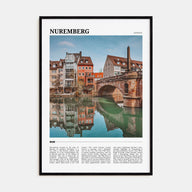Nuremberg Travel Color Poster