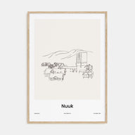 Nuuk Drawn Poster