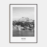 Nuuk Portrait B&W Poster
