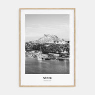 Nuuk Portrait B&W Poster