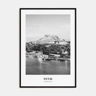 Nuuk Portrait B&W Poster