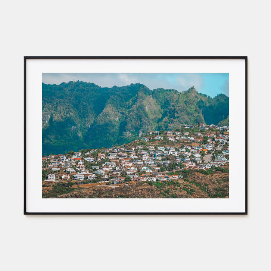 O‘ahu Landscape Color Poster