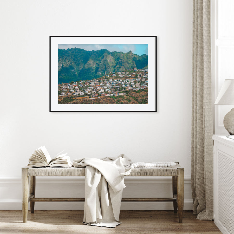 O‘ahu Landscape Color Poster