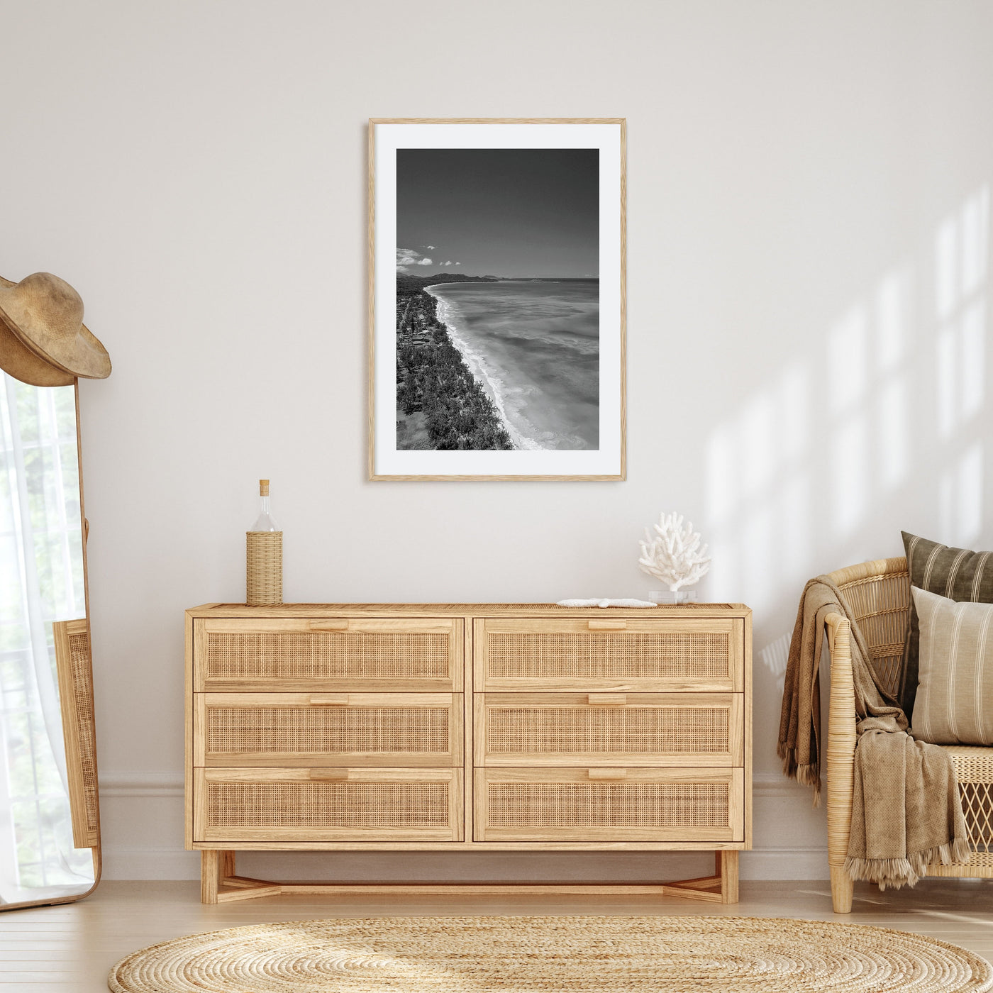 O‘ahu Photo B&W No 2 Poster