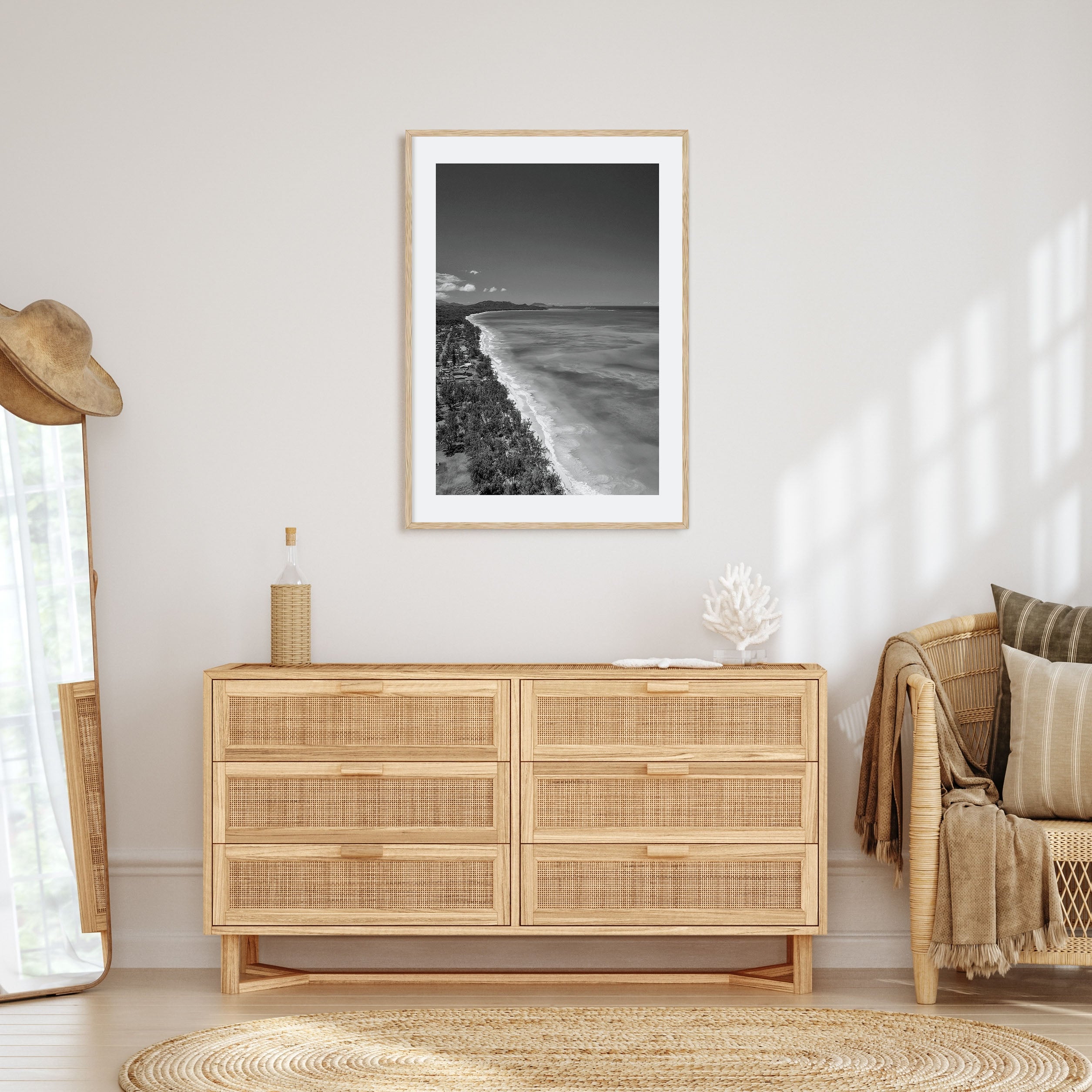 O‘ahu Photo B&W No 2 Poster