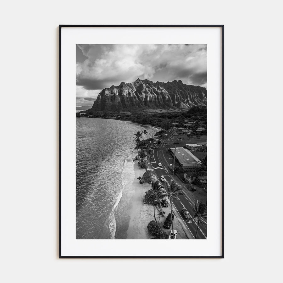 O‘ahu Photo B&W No 3 Poster