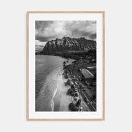 O‘ahu Photo B&W No 3 Poster