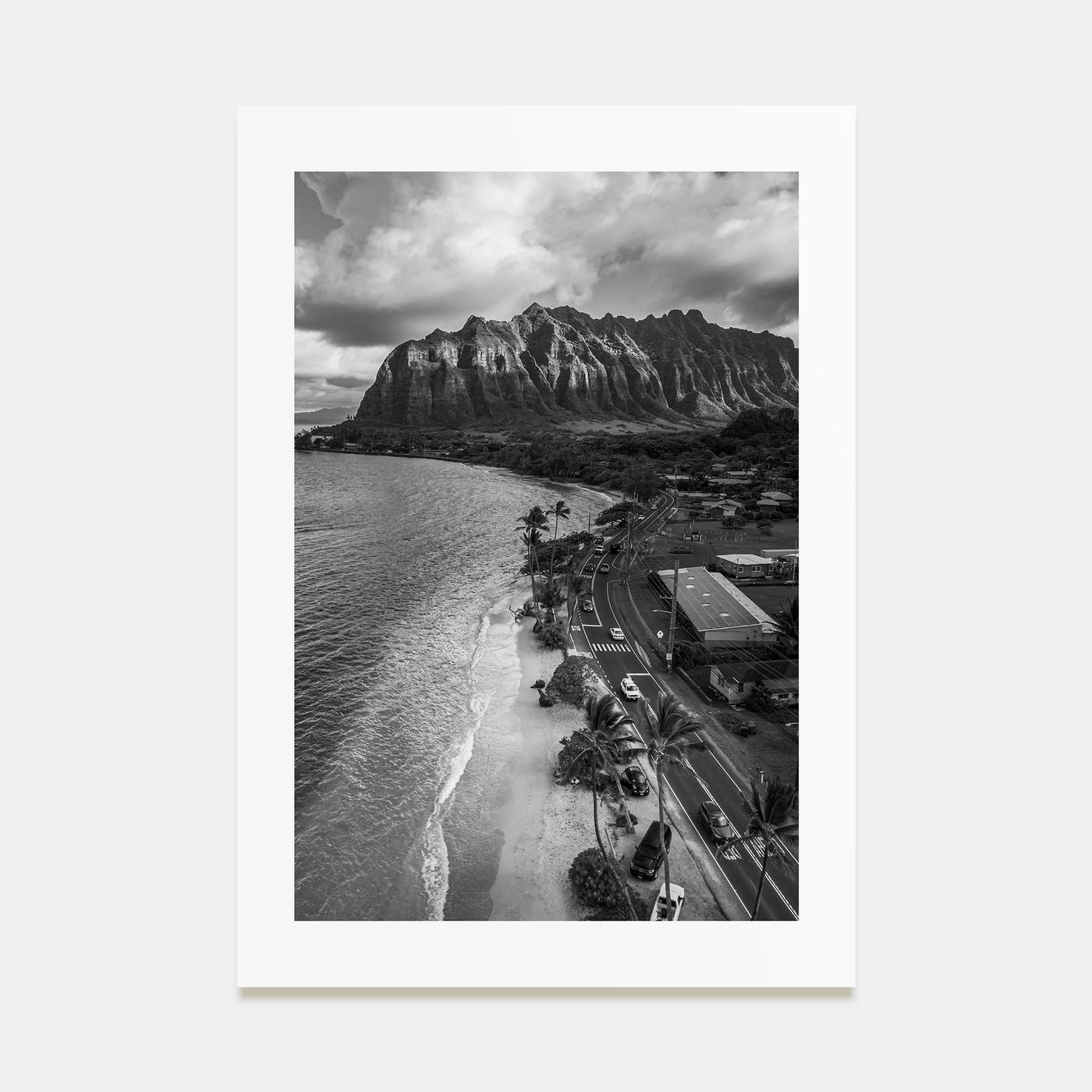 O‘ahu Photo B&W No 3 Poster
