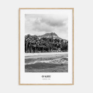 O‘ahu Portrait B&W Poster