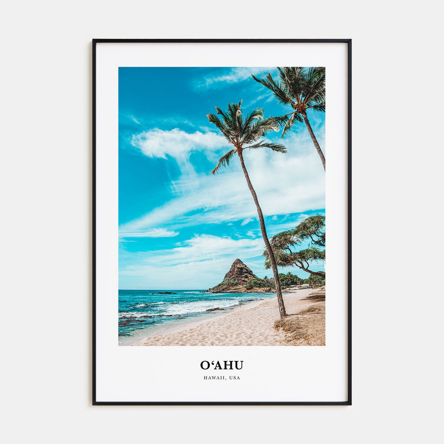 O‘ahu Portrait Color Poster