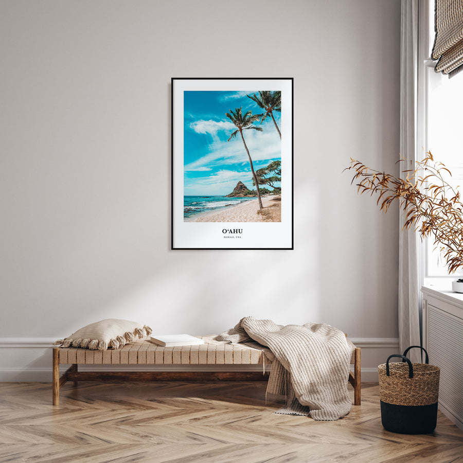 O‘ahu Portrait Color Poster