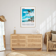 O‘ahu Travel Color Poster