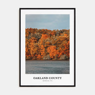 Oakland County Portrait Color Poster