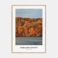Oakland County Portrait Color Poster