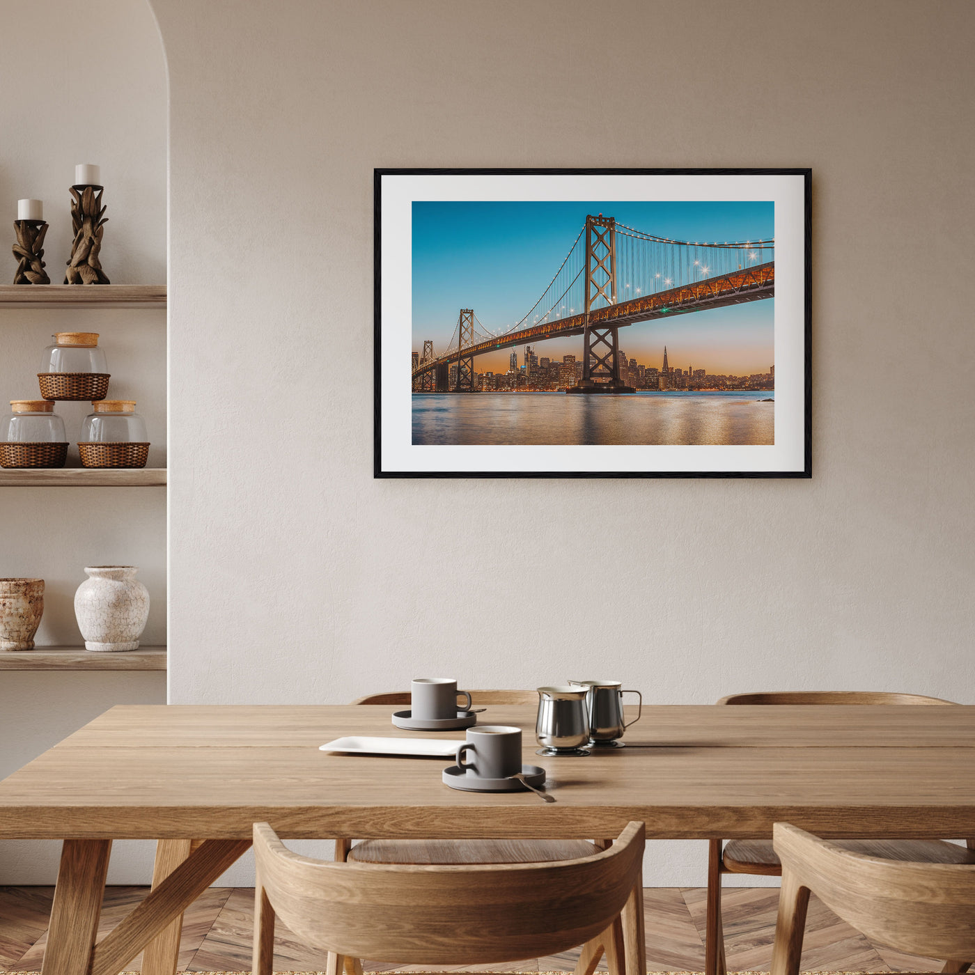 Oakland Landscape Color Poster