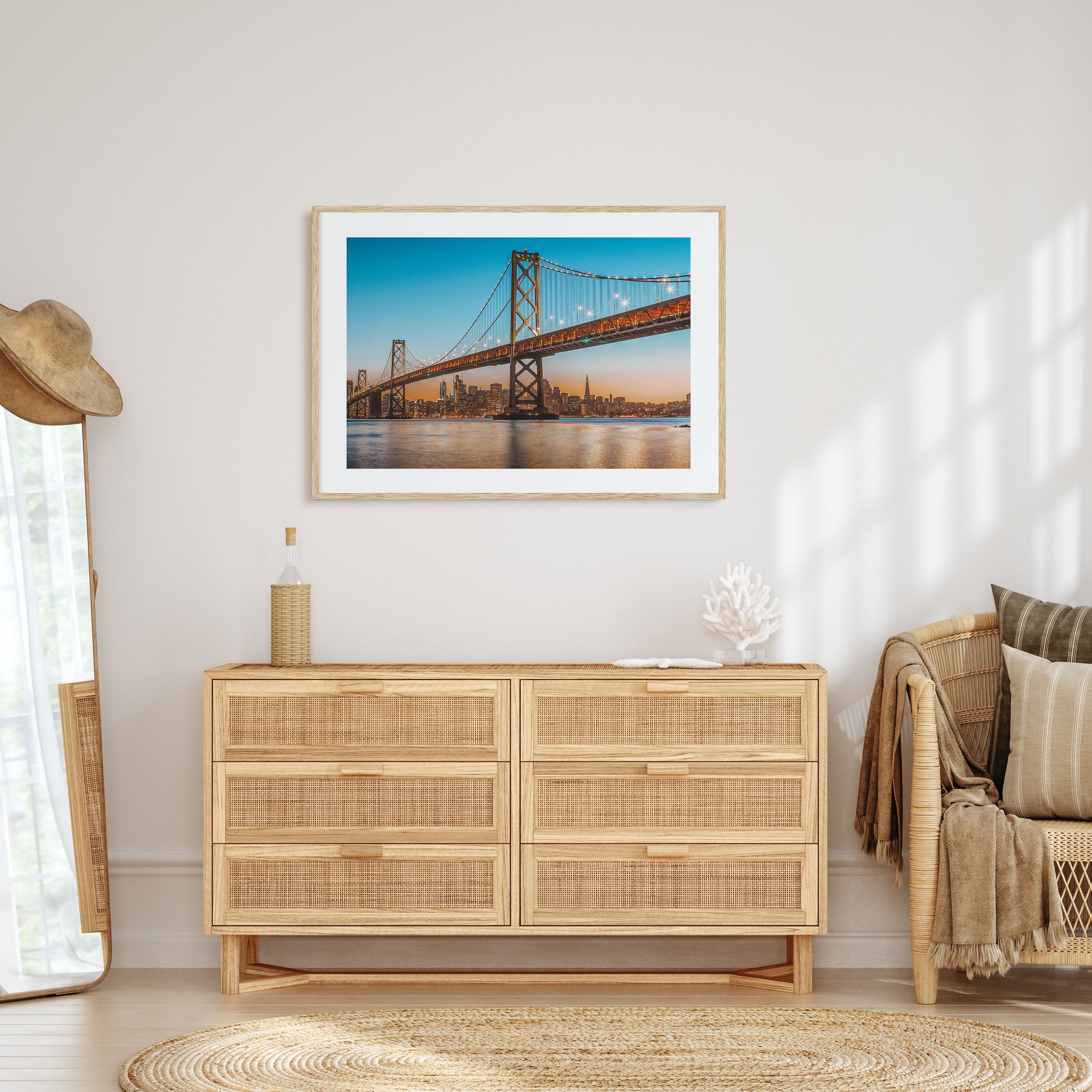 Oakland Landscape Color Poster