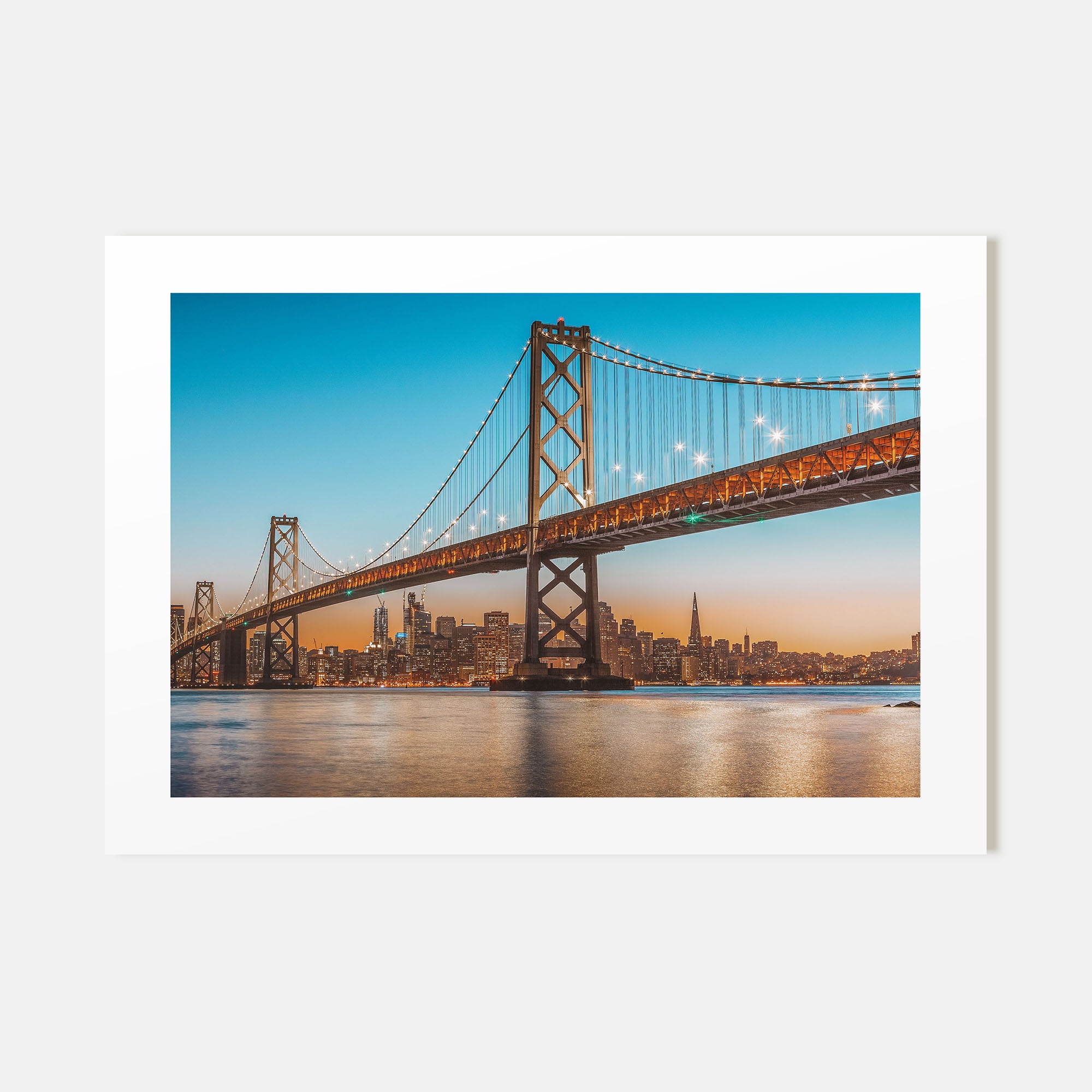 Oakland Landscape Color Poster