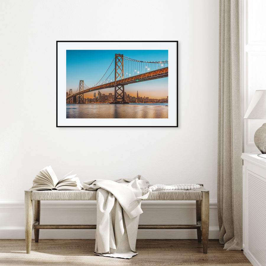 Oakland Landscape Color Poster