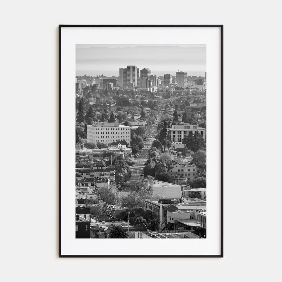 Oakland Photo B&W Poster