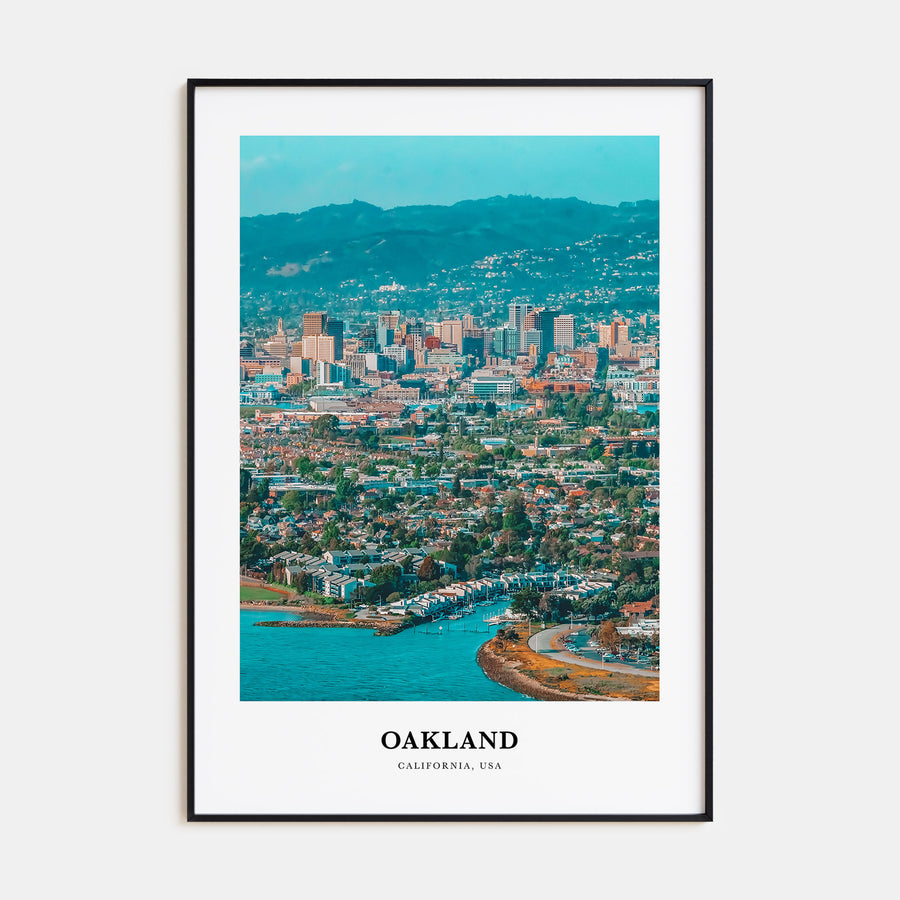 Oakland Portrait Color Poster