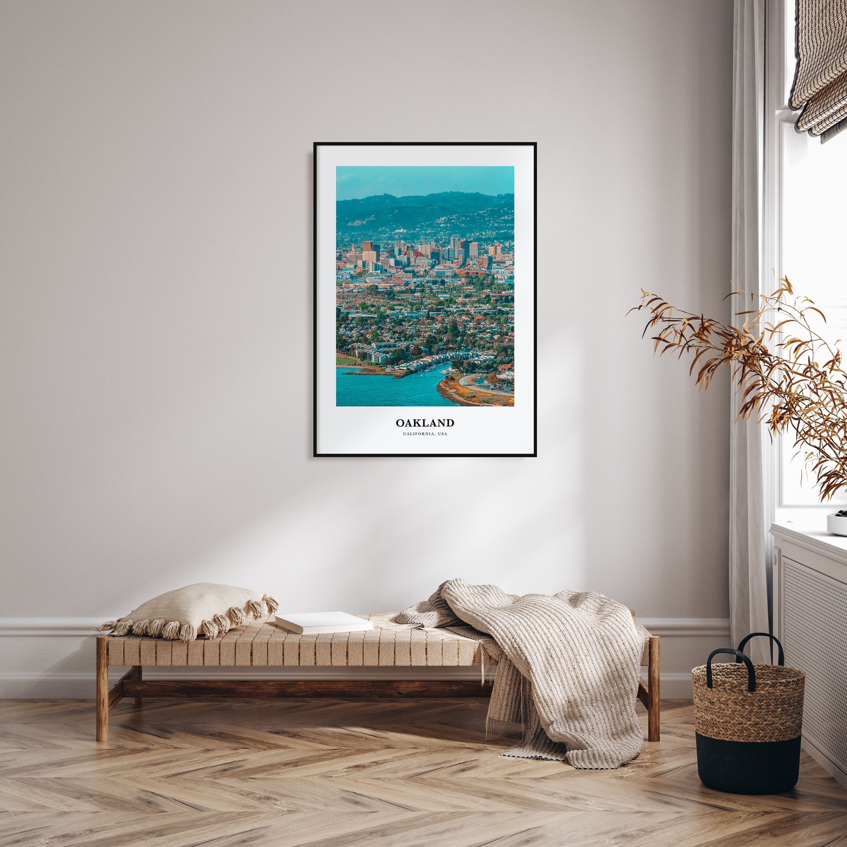 Oakland Portrait Color Poster