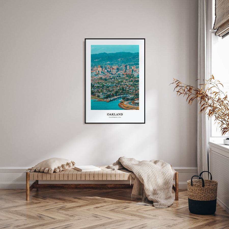Oakland Portrait Color Poster