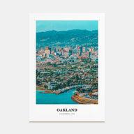 Oakland Portrait Color Poster