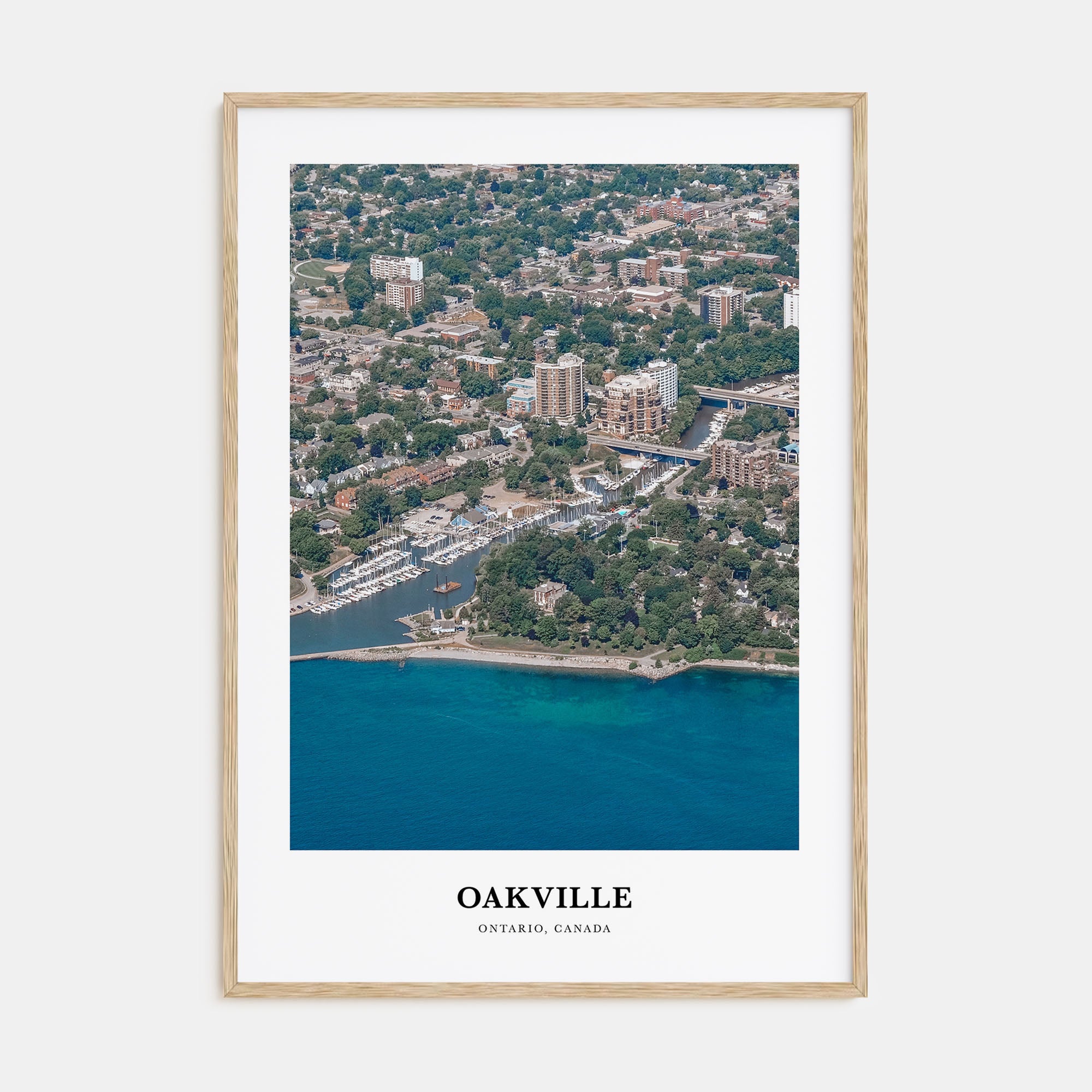 Oakville Portrait Color Poster