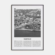 Oakville Travel B&W Poster