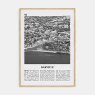 Oakville Travel B&W Poster