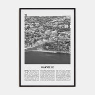 Oakville Travel B&W Poster