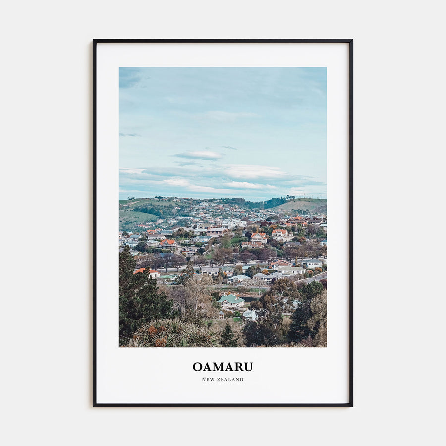 Oamaru Portrait Color Poster
