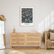 Oberhausen Portrait Color Poster