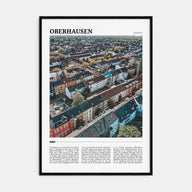 Oberhausen Travel Color Poster