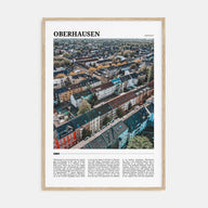 Oberhausen Travel Color Poster