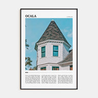 Ocala Travel Color Poster