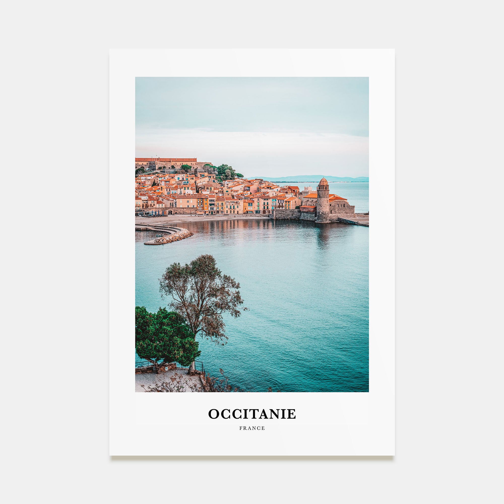 Occitanie Portrait Color Poster