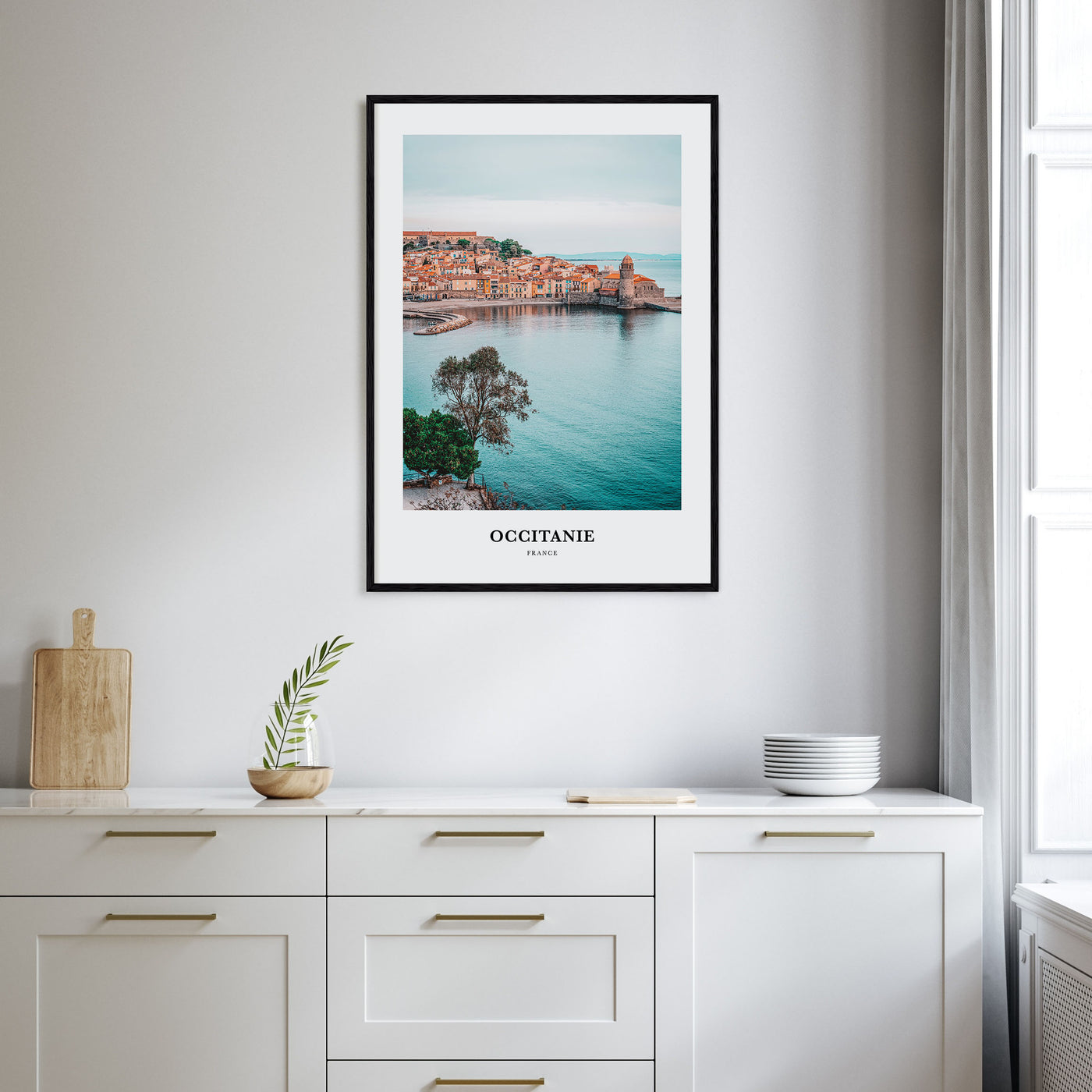 Occitanie Portrait Color Poster