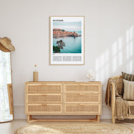 Occitanie Travel Color Poster