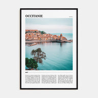 Occitanie Travel Color Poster