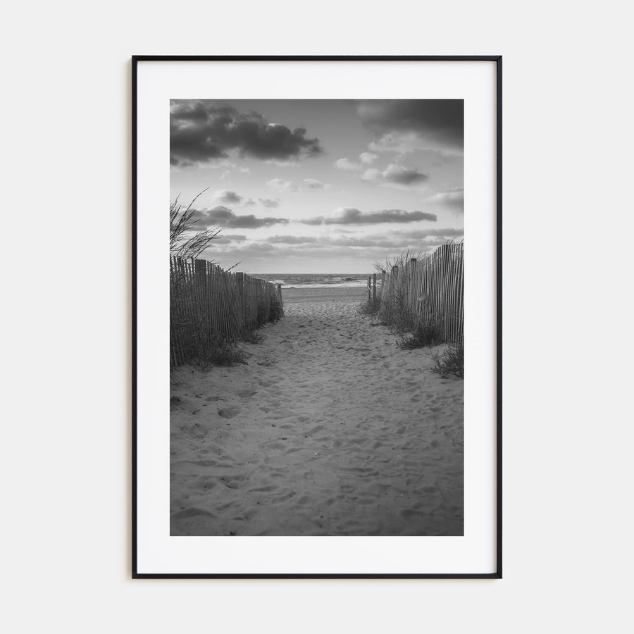 Ocean City, Maryland Photo B&W No 1 Poster