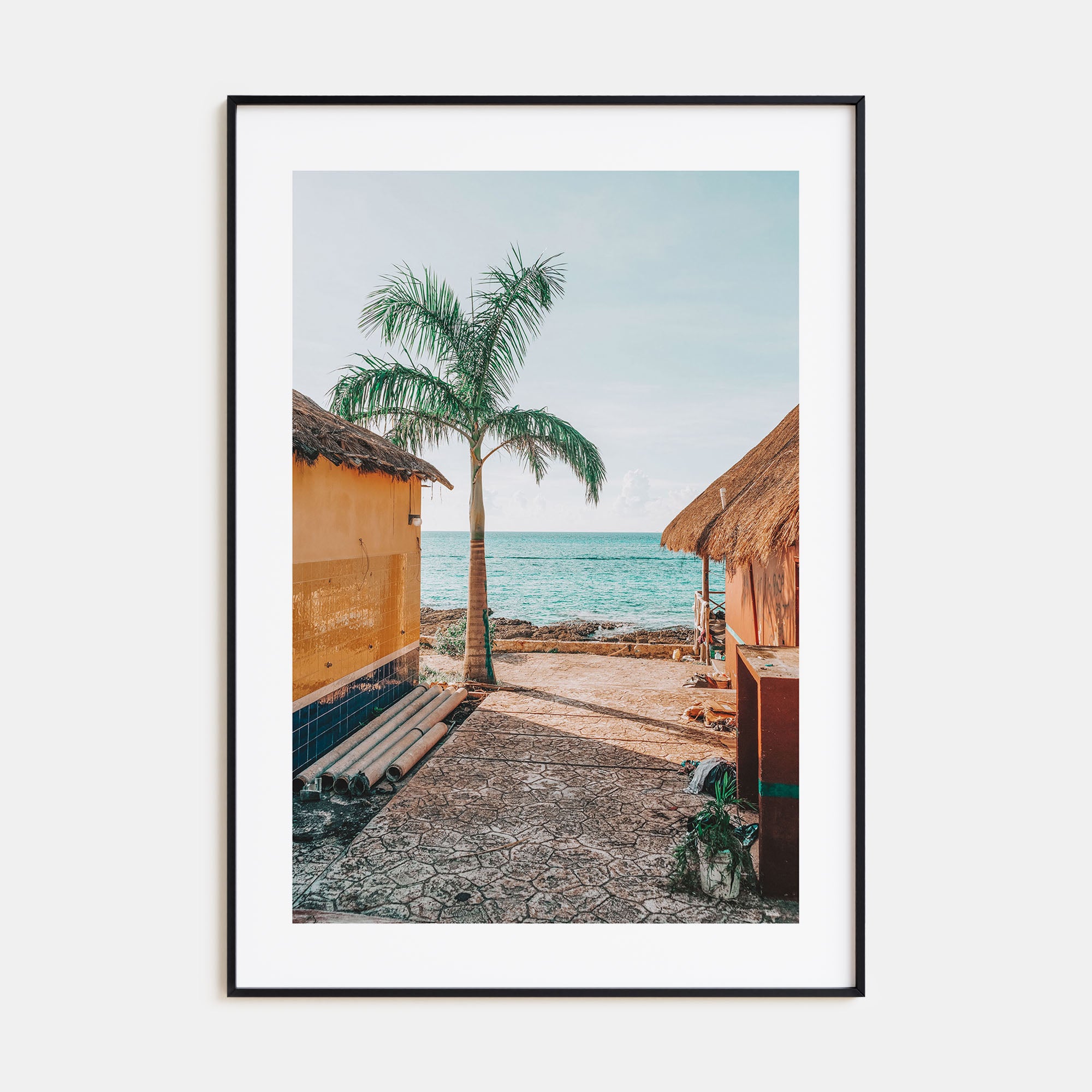 Ocean House Photo Color Poster