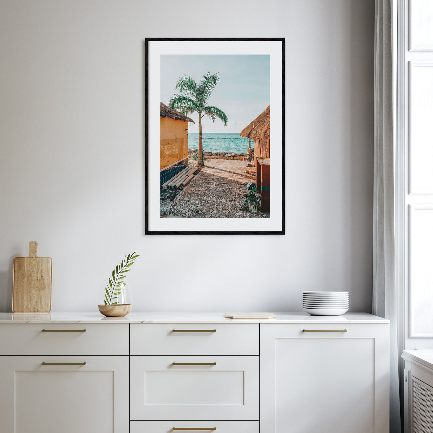 Ocean House Photo Color Poster