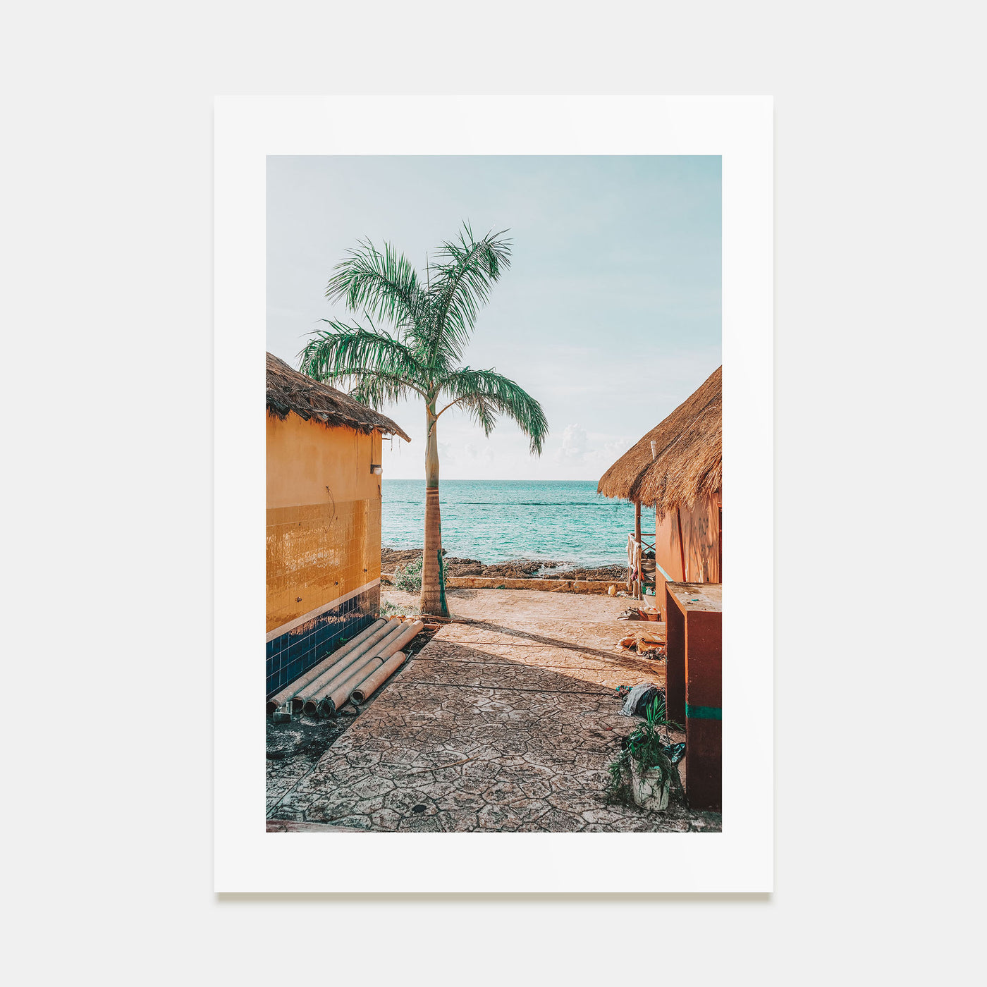 Ocean House Photo Color Poster