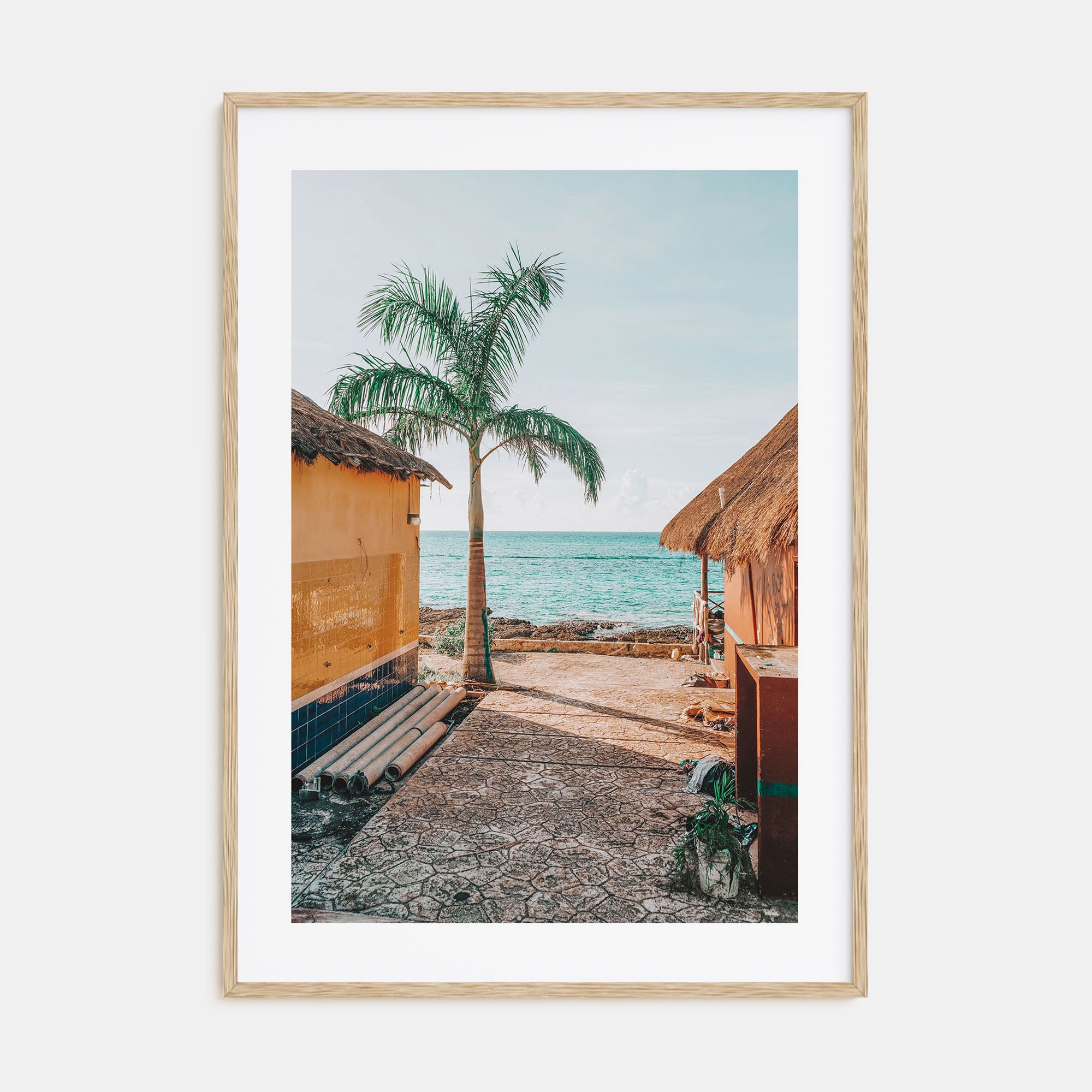 Ocean House Photo Color Poster