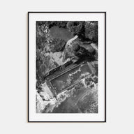 Ocean Pool Photo B&W No 2 Poster