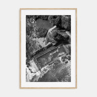 Ocean Pool Photo B&W No 2 Poster