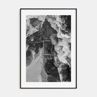 Ocean Pool Photo B&W No 3 Poster