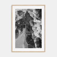 Ocean Pool Photo B&W No 3 Poster